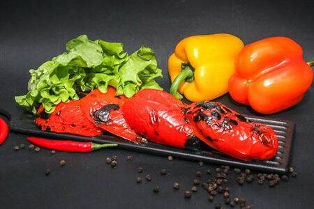 Болгарский перец на мангале