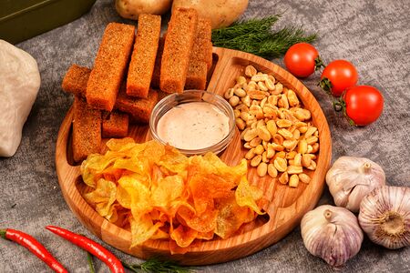 Ассорти закусок к пиву