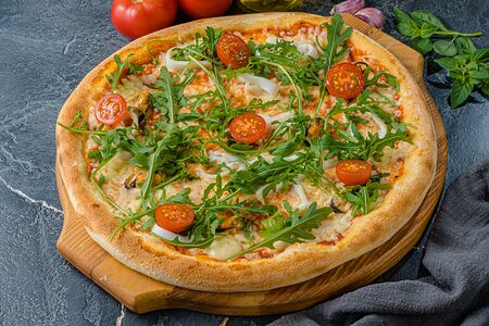 С морепродуктами