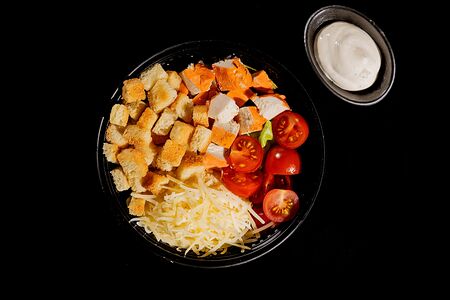 Цезарь с курицей