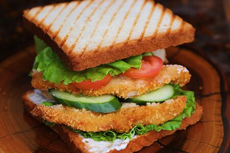 Сэндвич с курицей