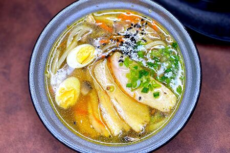 Рамен с курицей