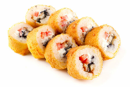 Горячий ролл унаги фьюжен