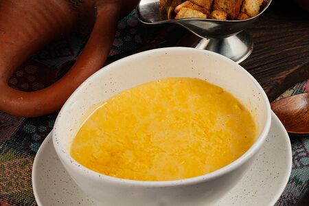 Крем суп с кукурузой