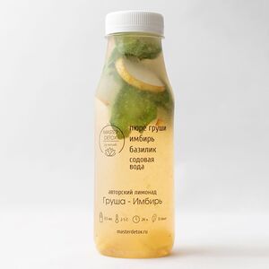 Лимонад Груша-имбирь