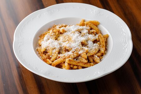 Казаречче с соусом болоньезе