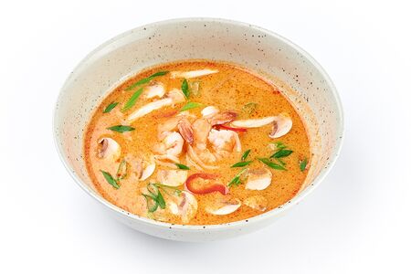 Том-ям с креветками