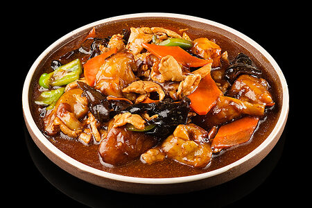 Баклажаны с курицей