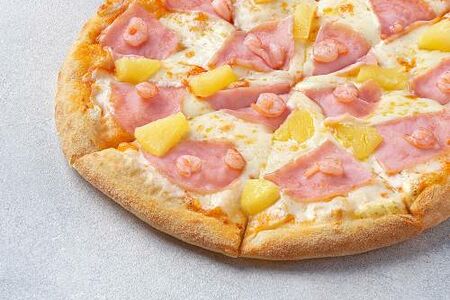 Пицца Гавайская на тонком