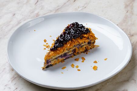 Черничный пирог