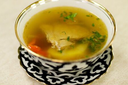 Шурпа с говядиной