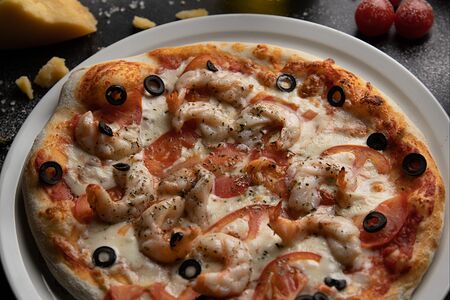 С креветками