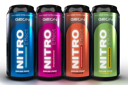 Энергетик Nitro Effect розовый