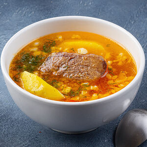 Шурпа с говядиной
