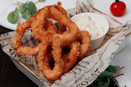 Кальмар в панировке