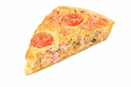 Лоранский пирог с ветчиной