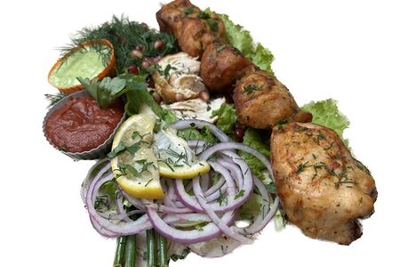 Шашлык из филе курицы