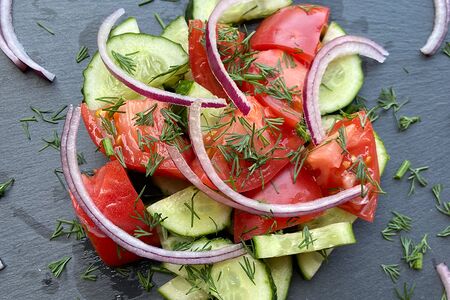 Салат из свежих овощей