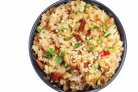 Рис со свининой