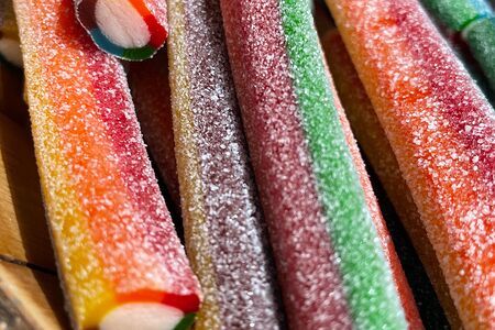 Палочки шестицветные в сахаре