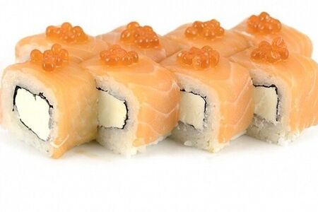 Филадельфия с красной икрой