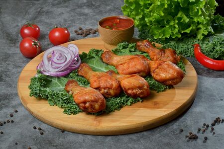 Шашлык из куриных голеней