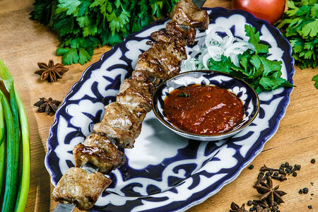 Шашлык из cвинoй шеи