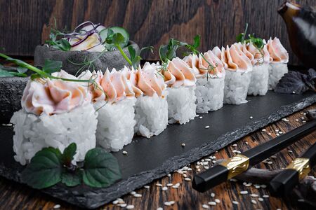 Лава с азиатским соусом