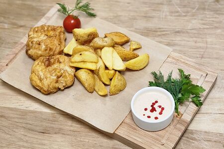 Филе трески в кляре