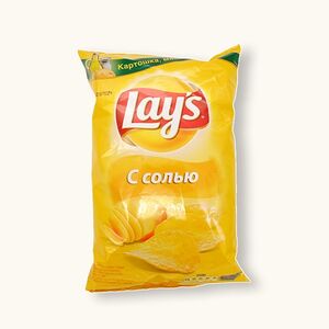 Чипсы Lays с солью