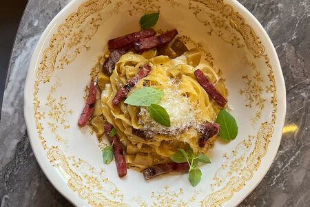 Тальятелле с говядиной
