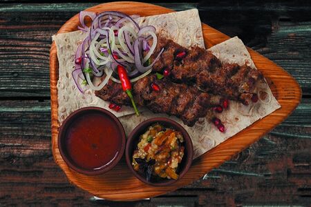 Люля-кебаб из телятины