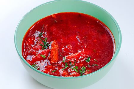 Борщ со свининой