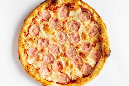 Пицца с ветчиной
