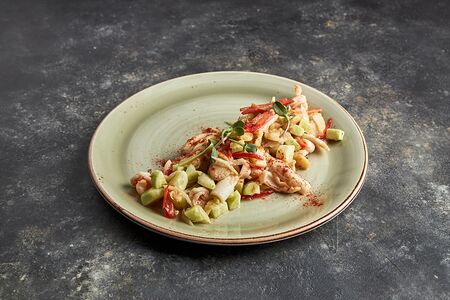 Салат с морепродуктами