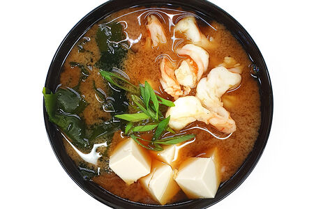 Суп Мисо с креветкой