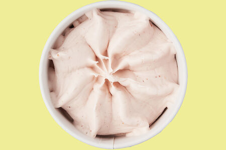 Мороженое Клубника со сливками