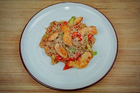 Рис с курицей