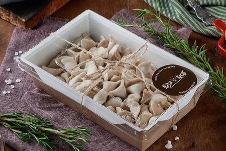 Пельмени из курицы с пармезаном