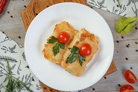 Голубцы овощные с кускусом