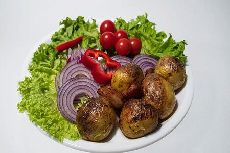 Картошка с салом
