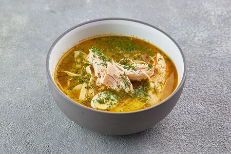 Домашний куриный суп