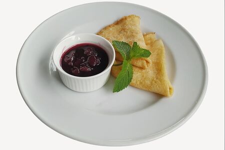 Блинчики с вареньем