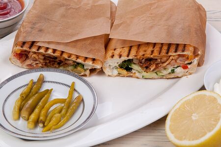 Батон-донер из говядины