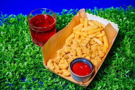 Комбо набор с куриным попкорном