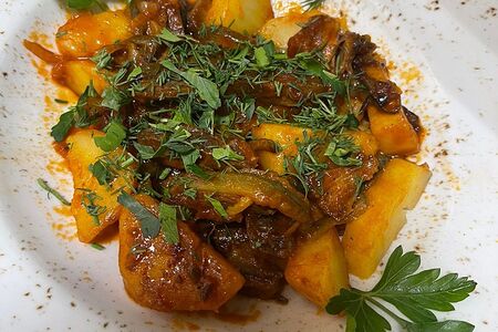 Азу из телятины