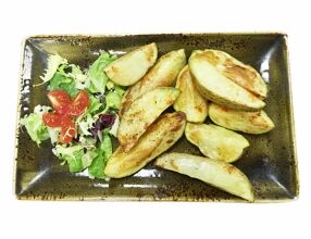 Запеченный картофель по-деревенски