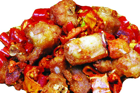 229 Ребрышки с арахисом и кунжутом