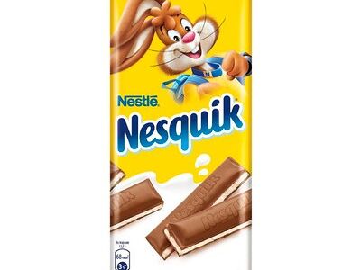 Шоколад молочный Nesquik 148г