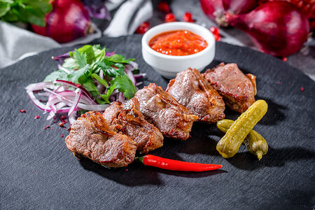 Шашлык из бараньей мякоти